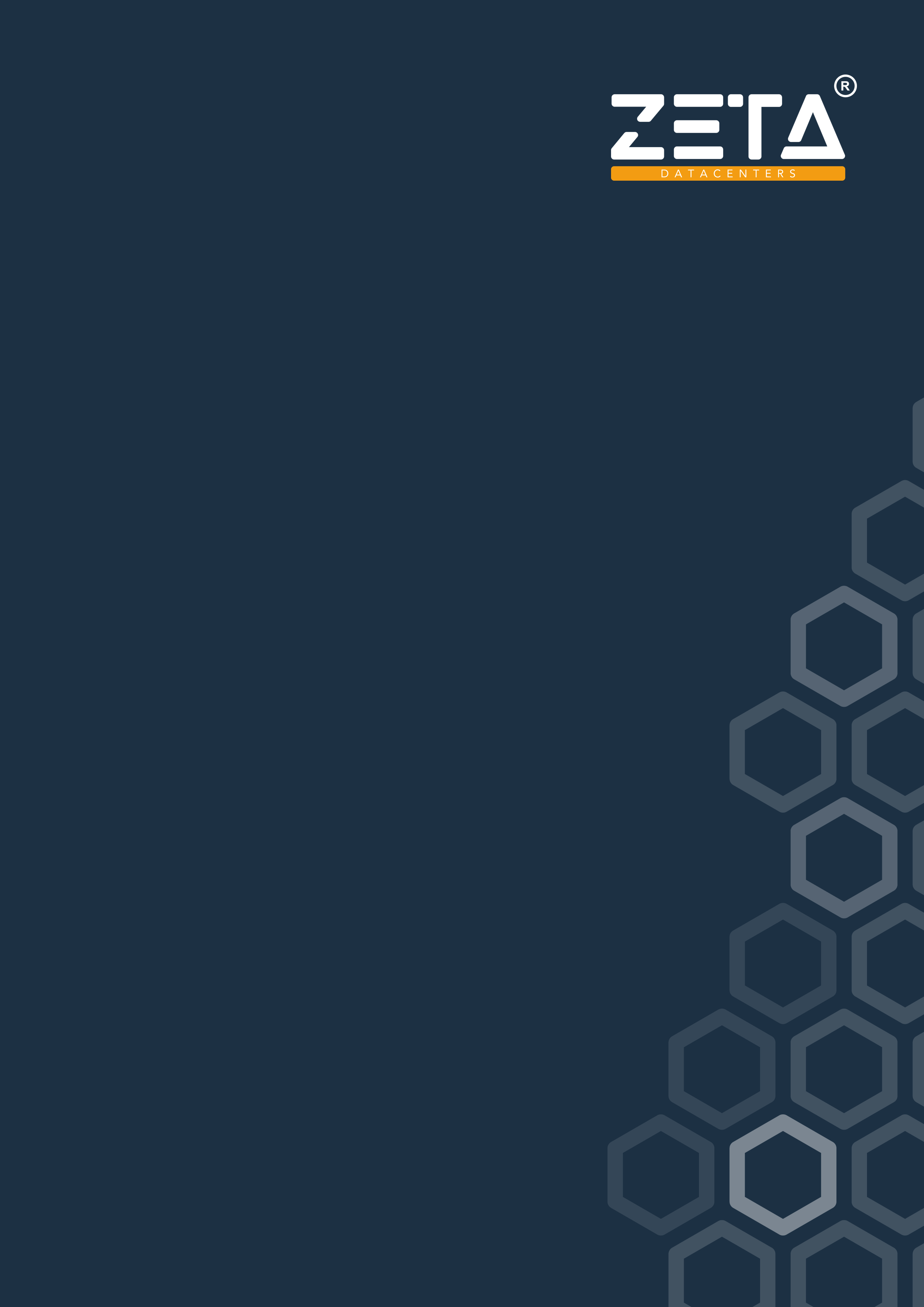 Vervolgblad ZETA Datacenters - navy papier